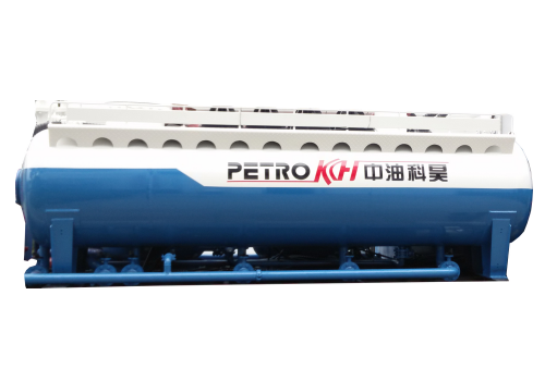 Inclined plate oil remover